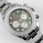 Rolex Daytona 126579RBR White Gold Mother of Pearl Diamond Dial Diamond Bezel (2024) - Image 2