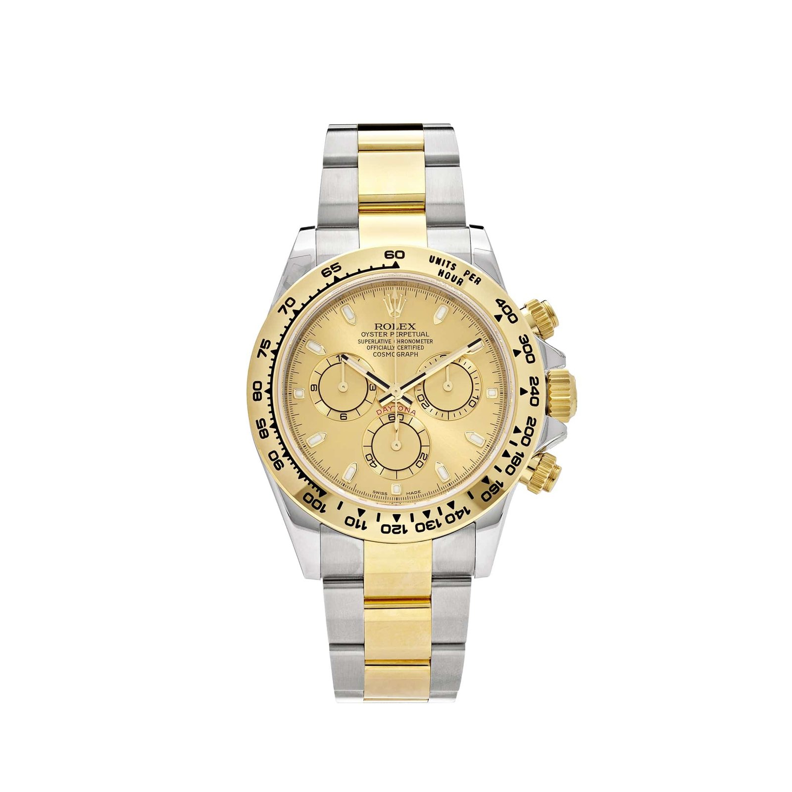 rolex-daytona-yellow-gold-steel-champagne-dial-116503-rolex-40438093086964 Rolex Daytona 116503 Two-Tone Yellow Gold Stainless Steel Champagne Dial - Image 1