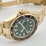 Rolex GMT-Master II 116718LN Yellow Gold Green Dial Black Bezel (2006) - Image 3
