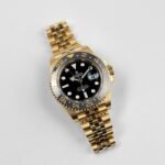 Rolex GMT-Master II 126718GRNR Yellow Gold Black Dial Jubilee (2023) - Image 3