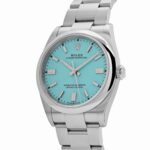 Rolex Oyster Perpetual 36 126000 Stainless Steel Baby Blue Dial (2024) - Image 3