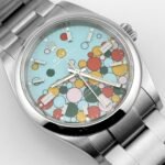 Rolex Oyster Perpetual 36 126000 Stainless Steel ‘Celebration Motif’ Dial (2024) - Image 4