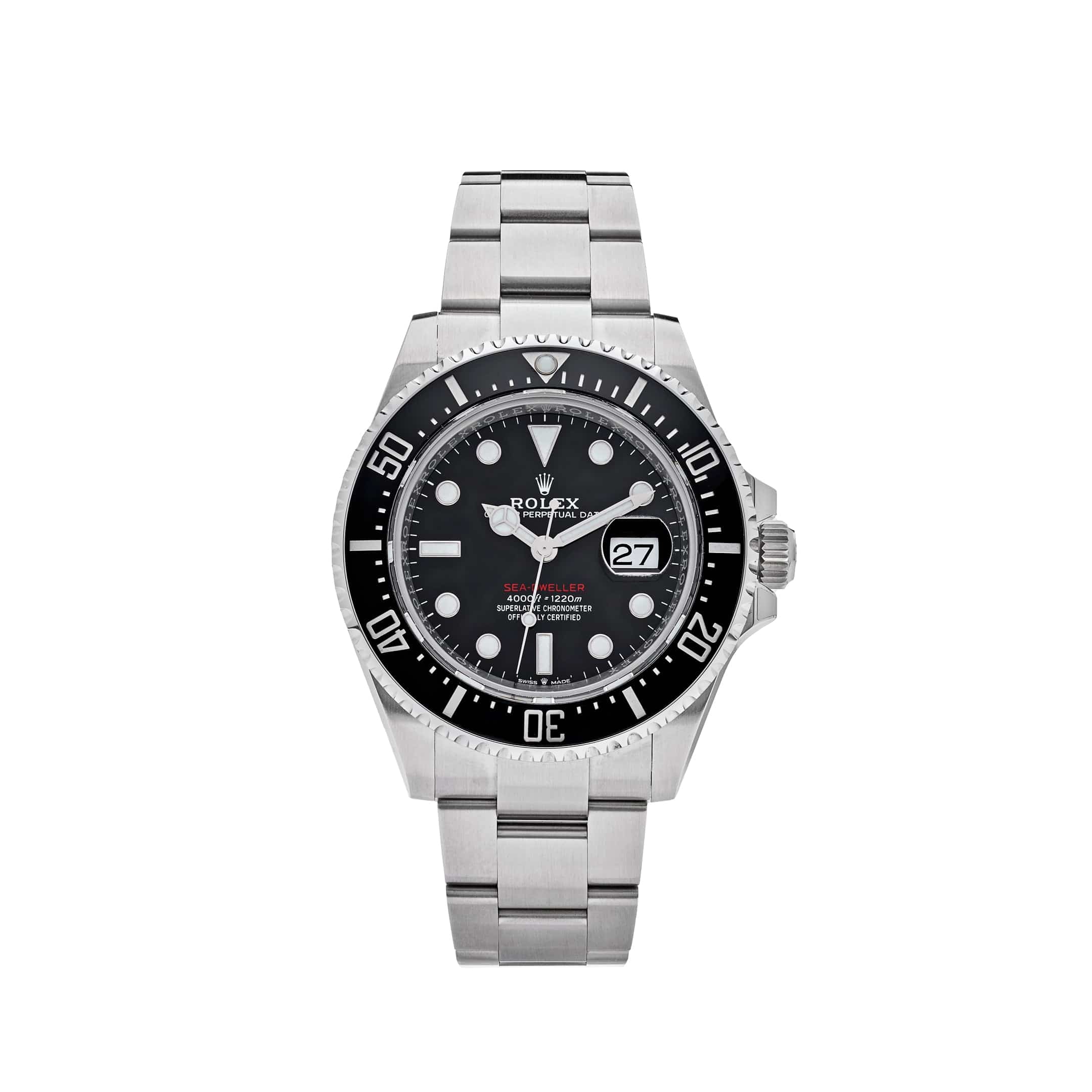 rolex-sea-dweller-126600-stainless-steel-black-dial-2018-rolex-40536426152180 Rolex Sea-Dweller 126600 Stainless Steel Black Dial (2025) - Image 1