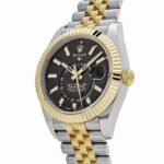 Rolex Sky-Dweller 326933 Stainless Steel Yellow Gold Jubilee Black Dial - Image 3