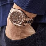 Rolex Sky-Dweller 326935 Rose Gold Chocolate Arabic Numeral Dial - Image 2