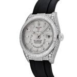 Rolex Sky-Dweller 336259TBR White Gold Meteorite Dial Diamond Bezel and Case - Image 4