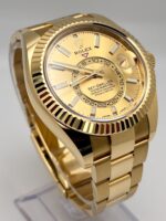 Rolex Sky-Dweller 326938 Yellow Gold Champagne Dial - Image 3