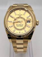 Rolex Sky-Dweller 326938 Yellow Gold Champagne Dial - Image 4