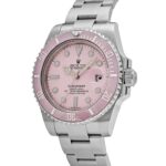 Rolex Submariner Date 116610LN Stainless Steel Aftermarket Custom Made Pink Dial and Bezel - Image 3