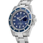 Rolex Submariner Date 116659SABR White Gold Blue Dial Sapphire Diamond Bezel - Image 3