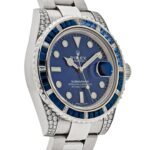 Rolex Submariner Date 116659SABR White Gold Blue Dial Sapphire Diamond Bezel - Image 4