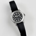 Rolex Yacht-Master 42 226679TBR White Gold Black Dial Diamond Bezel (2023) - Image 3