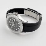 Rolex Yacht-Master 42 226679TBR White Gold Black Dial Diamond Bezel (2023) - Image 4