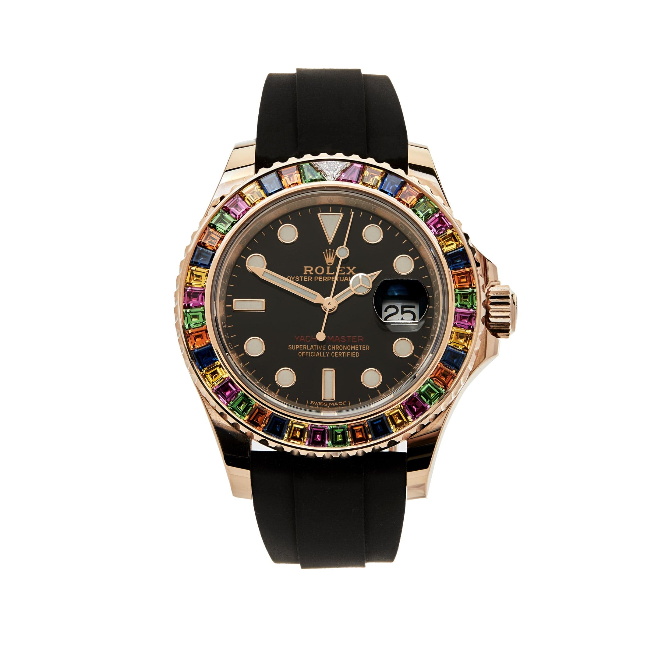 rolex-yacht-master-rose-gold-black-dial-rainbow-bezel-116695sats-rolex-40271669461236 Rolex Yacht-Master 40 116695SATS Rose Gold Black Dial Rainbow Bezel - Image 1