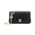 CHANEL 23S mini black AS4041 - Image 2