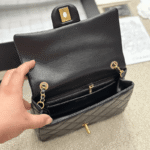 CHANEL SMALL FLAP BAG WITH TOP HANDLE - Image 9