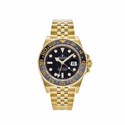 Rolex GMT-Master II 126718GRNR Yellow Gold Black Dial Jubilee (2025)