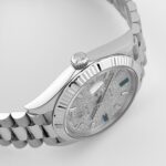 Rolex Day-Date 40 228236 Platinum Pavé Diamond Dial (2023) - Image 4