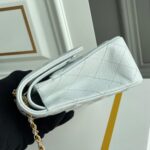 CHANEL Classic Flap Handbag GOLD METAL - Image 6