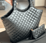 SAINT LAURENT ICARE MAXI SHOPPING BAG IN QUILTED LAMBSKIN - Image 6