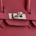 Hermès Birkin 25 Togo Rubis Palladium Hardware - Image 6