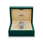 Rolex Day-Date 36 128236 Platinum Ice Blue Baguette Dial - Image 7
