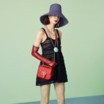 GUCCI MARMONT MINI SHOULDER BAG (RED) - Image 2
