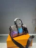 Louis Vuitton Kusama Reverse Monogram Eclipse Keepall 25 - Image 2