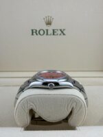 Rolex Oyster Perpetual 36 126000 Stainless Steel Coral Red Dial - Image 3