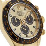 Rolex Daytona 116518LN Yellow Gold Champagne Black Dial - Image 5