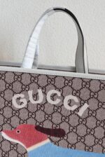 GUCCI CHILDREN’S DOG PRINT TOTE BAG - Image 4