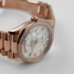 Rolex Day-Date 36 128345RBR Rose Gold Mother of Pearl Diamond Bezel (2025) - Image 4