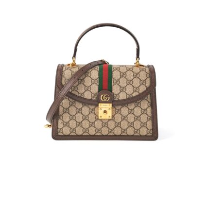 GUCCI OPHIDIA TOP HANDLE SMALL BAG