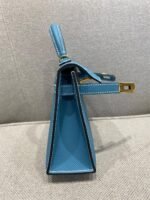 Hermès Mini Kelly Bleu Jean Epsom Gold Hardware - Image 10